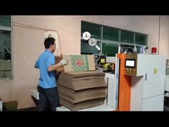 Semi-automático de doble pieza de unión de costura de cartón de un solo o doble tornillo de costura