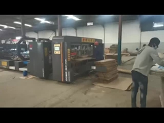 70kw Automático cartón corrugado carpeta de la máquina de pegamento de alta velocidad de costura de precisión