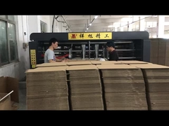 70kw Automático cartón corrugado carpeta de la máquina de pegamento de alta velocidad de costura de precisión